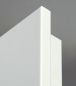 Preview: Innentür mit Zarge - Weißlack CPL 9003 eckig - Lichtausschnitt DIN