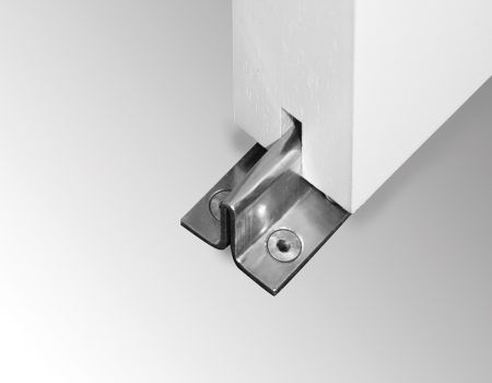 Schiebetür CPL mit Zarge Holzdekor oder Unifarbig - Kopie