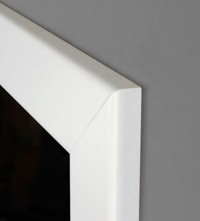 Preview: Innentür mit Zarge -  Weißlack CPL 9010 glatt - Röhrenspanplatte Rundkante