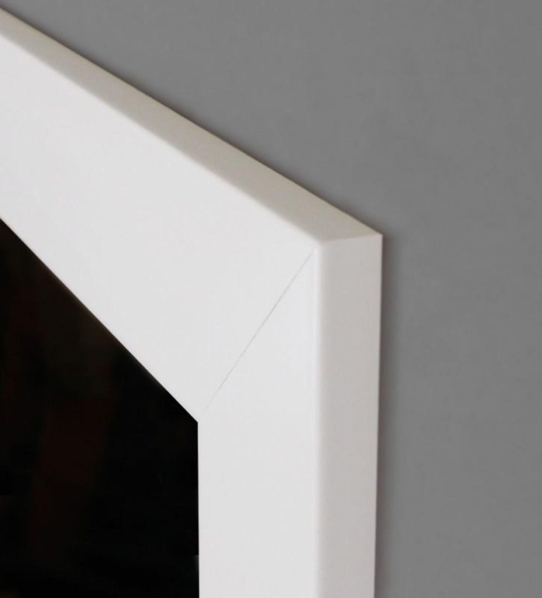 Innentür mit Zarge - Profiltür Amrum 1 - Weißlack